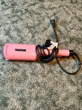 Trademark Beauty Babe Waves X Double Barrel Beach Waver Pink Hair Tool